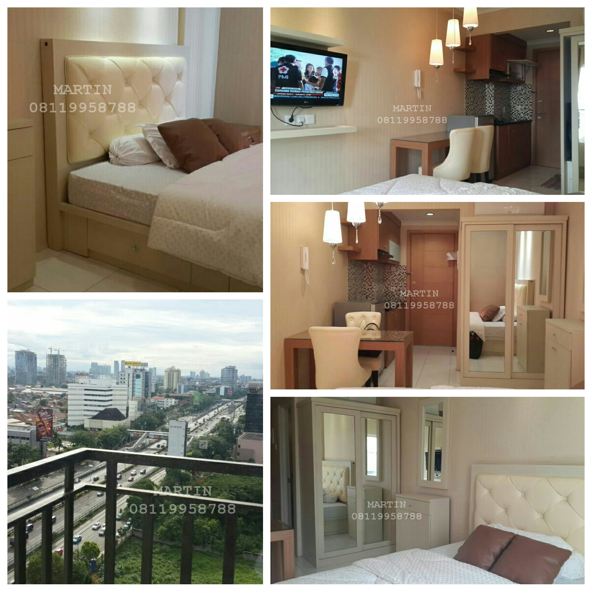 Sewa Siap Huni Signature Park Tebet Studio Full Furnished