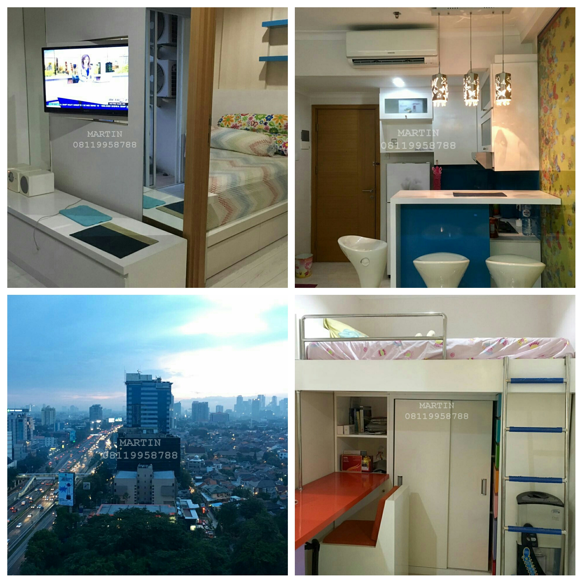 Jual Signature Park 2BR Lantai Tinggi Full Furnished