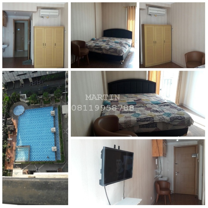 Sewa Signature Park Apartment Tebet Studio View Kolam Renang