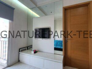 Read more about the article RENTED Disewakan Signature Park Apartment Tebet 2BR Kamar Anak Konsep Terbuka