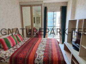 Read more about the article RENTED Disewakan Studio Furnished Siap Huni Signature Park Tebet Lantai Rendah