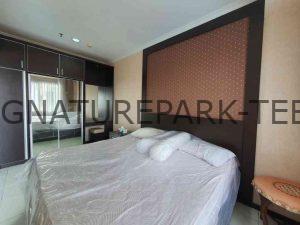 Read more about the article Jual Signature Park Renov 1BR Fully Furnished Lantai Rendah Hadap Kolam