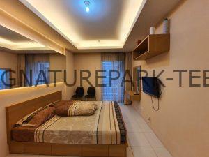 Read more about the article RENTED Sewa Apartemen Signature Park Tebet Studio Fully Furnished View Kolam